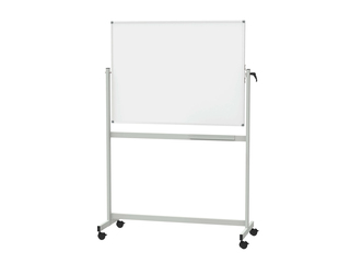 Mobiles Whiteboard MAULstandard, drehbar, Emaille